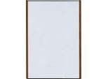 moedel Wandschild LMH, DIN A3, Hochformat, Holz- und Aluminiumrahmen, Klebe- oder Schraubmontage, B 308,5 x H 422,5 mm, schwarz/Nussbaum
