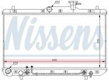 NISSENS Kühler, Motorkühlung 67023 für HYUNDAI