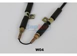 JAPKO Seilzug, Feststellbremse 131w04 für CHEVROLET DAEWOO