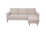 Livetastic , Creme , Holz, Metall, Textil , Pappel , Sperrholz , Füllung: Polyester , 208x83x151 cm ,