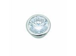 Kettenanhänger ADELIA´S "Anhänger 925 Silber mit Zirkonia", silber, Schmuckanhänger, Damen, mit Zirkonia, Silber 925 (Sterlingsilber), Kettenanhänger, Silberanhänger