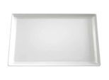 Tablett APS, weiß, B:32,5cm H:3cm L:53cm, Melamin, Tabletts