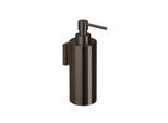 Herzbach Design iX PVD Seifenspender 21.811000.1.40 Black Steel, Wandmontage, 200 ml