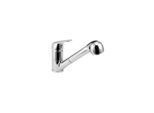 Herzbach Küchenarmatur Kappa 50116000101 chrom, Auslauf schwenkbar, ausziehbare Handbrause