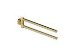 Herzbach Living Handtuchhalter 30.818500.1.03 zweiteilig, 340mm, Wandmontage, PVD gold