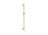 Herzbach LIVING SPA seven Dusch-Wandstange 90 cm 21.965900.1.41 Brass Steel, 900 mm
