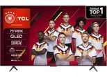 TCL QLED-Fernseher "75P81KXB", Energieeffizienz: F (A-G), schwarz, 75 ″, Fernseher, 144Hz, Multi-HDR, Dolby Vision, Game Master, Smart TV, Apple TV, ONKYO