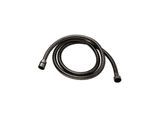 Herzbach LIVING SPA Metallflex-Brauseschlauch 125 cm 21.926300.1.40 Black Steel, 1250 mm, Metall-Agraff