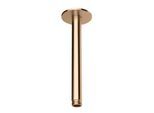 Herzbach Design iX PVD Deckenarm 21.964820.1.39 Copper Steel, für Regenbrause, 200mm, mit Rosette d= 70mm