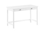 Vipack , Weiß , Holz , Buche , massiv , 2 Schublade(n) Schubladen , rechteckig , 120x77x60 cm ,