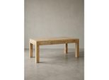 Couchtisch Mango Massivholz Natur, Landhaus-Stil Rustikal 110 x 60 x 47 cm