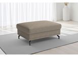 Polsterhocker SIT & MORE "Chelsea, B: 103 cm", taupe, B:103cm H:45cm T:69cm, 100% Polyester, Hocker, Polsterhocker, mit praktischem Stauraum
