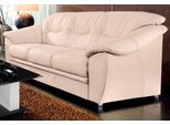 3-Sitzer SIT & MORE "Savona", beige (natur), B:198cm H:90cm T:90cm, PRIMABELLE-Microfaser (100% Polyester);SOFTLUX/Struktur (Korpus in Kunstleder, Sitz und Rücken in Strukturstoff aus 75% Polyester und 25% Viskose);Kunstleder SOFTLUX;NaturLEDER (echtes Rindsleder), Korpus in Kunstleder SOFTLUX, Sofas, 3-Sitzer, mit Federkern