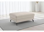 Polsterhocker SIT & MORE "Chelsea, B: 103 cm", beige (creme), B:103cm H:45cm T:69cm, 100% Polyester, Hocker, Polsterhocker, mit praktischem Stauraum