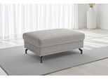 Polsterhocker SIT & MORE "Chelsea, B: 103 cm", grau (hellgrau), B:103cm H:45cm T:69cm, 95% Polyester, 5% Polyamid, Hocker, Polsterhocker, mit praktischem Stauraum