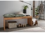 Bank HOME AFFAIRE "Dura - Sitzbank aus Massivholz – langlebig & vielseitig", braun (buche), B:120cm H:45cm, FSC-zertifiziertes Massivholz, Sitzbänke, Bank, Langlebige Qualität, robust & rustikal, mehrere Größen und Varianten