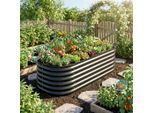 Prestige Home , Anthrazit , Metall , 1000 l , 80x80x160 cm ,