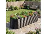 Prestige Home , Anthrazit , Metall , 1000 l , 80x80x240 cm ,