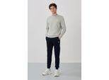 Herren Baumwoll-Polyester Fleece Sweatshirt- und Hosen-Set