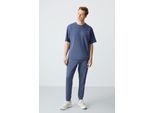 Herren Oversized T-Shirt und Hosen Set
