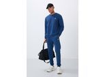Herren Sweatshirt- und Hose-Set aus Baumwoll-Polyester-Fleece