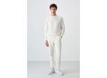 Herren Sweatshirt- und Hose-Set aus Baumwolle-Polyester-Fleece