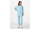Oversized Fleece Sweatshirt und Hose Set