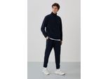 Herren-Polyester-Fleece-Sweatshirt- und Hosen-Set