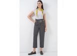 Enkelhoge Rechte Broek met Strik