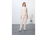 Damen-Langarm-Zipper-Trainingsanzug-Set