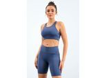 Ärmelloses Slim-Fit Aktiv-Set mit Shorts
