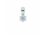 Kettenanhänger ADELIA´S "Anhänger 925 Silber mit Zirkonia", silber, Schmuckanhänger, Damen, mit Zirkonia, Silber 925 (Sterlingsilber), Kettenanhänger, Silberanhänger