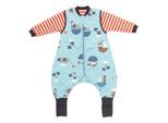 Babyschlafsack SCHLUMMERSACK "Schlafsack mit Füßen 3.5 Tog" Gr. 60, pirat, Schlafsäcke, Baby, L: 60cm, Obermaterial: 100% Baumwolle CO., L:60cm