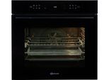 BAUKNECHT Backofen "BBI7 310C PIZZA", Energieeffizienz: A+ (A+++-D), schwarz, B:56cm H:58,5cm T:55cm, Backöfen, Restaurant-Pizza daheim: 310C Pizza-Funktion inkl. Pizzastein