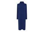 Pieces Dames Gebreide Coltruit Jurk (Blauw)