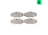 OPTIMAL Bremsbelagsatz, Scheibenbremse bp12014 Vorderachse für Opel Vaughall RENAULT NISSAN
