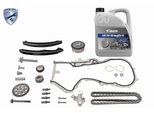 VAICO Steuerkettensatz EXPERT KITS + v1010010 5l für VAG Skoda