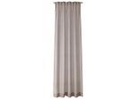 Joop! Fertigvorhang J-Ornament Allover, Greige, Textil, Ornament, 130x250 cm, für Stange und Schiene geeignet, beliebig kürzbar, mit Kombiband, Wohntextilien, Gardinen & Vorhänge, Fertiggardinen, Fertiggardinen