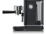WMF Espressomaschine "Lumero Deep Black", schwarz, B:31cm H:30,5cm T:14cm, Kaffeemaschinen, kompakt, dezente LED-Beleuchtung, 15 bar, 1350 Watt, Milchschaumdüse, Espressomaschine