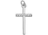 Kettenanhänger ADELIA´S "eleganter Kreuz Anhänger aus 925 Sterling Silber", silber, Schmuckanhänger, Damen, Silber 925 (Sterlingsilber), Kettenanhänger