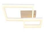 GLOBO LIGHTING Deckenleuchte "ZARA", beige (sandfarben matt), 1, H: 12,3cm, 1 Stk., Leuchten, LED Deckenleuchte für Wohn- & Esszimmer sand, Deckenleuchte