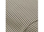 Webstoff "Hahnentritt", braun-color
