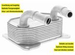 VEMO Ölkühler, Motoröl Original Qualität v25600041 für Ford