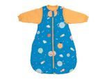 Babyschlafsack SCHLUMMERSACK "Schlafsack ohne Füßen 1.0 Tog", Baby, Gr. L: 56cm, orange (space), Obermaterial: 100% Baumwolle CO., Schlafsäcke