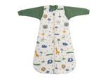 Babyschlafsack SCHLUMMERSACK "Schlafsack ohne Füßen 2.5 Tog", Baby, Gr. L: 56cm, dschungel, Obermaterial: 100% Baumwolle CO., Schlafsäcke