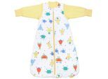 Babyschlafsack SCHLUMMERSACK "Schlafsack ohne Füßen 1.0 Tog", Baby, Gr. L: 80cm, gelb (fruchtathleten), Obermaterial: 100% Baumwolle CO., Schlafsäcke