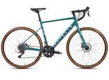 Gravelbike CHILLIZ "GL.05" Gr. 57, grün, grün, Fahrräder, 57cm, 28 Zoll (71,12cm) hinten: 28 Zoll (71,12cm)