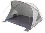 Strandmuschel HIGH PEAK "Cadiz 80", grau (aluminium, dunkelgrau), Zelte, B/H/L: 200cm x 130cm x 150cm, Strandmuschel, B:200cm H:130cm L:150cm