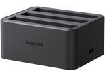 INSTA360 Akku-Ladestation "Schnelllade-Hub für die Insta360 Ace Serie", schwarz, B:7,4cm H:3,1cm T:5,6cm, Ladegeräte, Akku-Ladestation