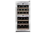 CASO Weinkühlschrank "719, WineComfort 240 Smart", Energieeffizienz: G, schwarz (silberfarben), B:40cm H:87cm T:60cm, Weinkühlschränke, Weinkühlschrank